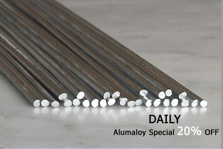 Alumaloy aluminum repair rods bundle – fluxless aluminum brazing rods
