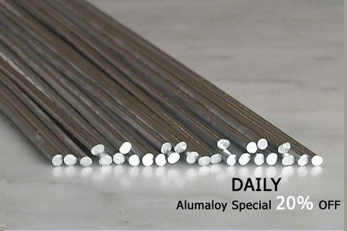 Alumaloy aluminum repair rods bundle – fluxless aluminum brazing rods